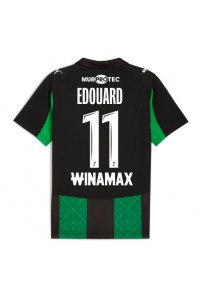 RC Lens Odsonne Edouard #11 Jalkapallovaatteet Vieraspaita 2025-26 Lyhythihainen